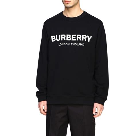 burberry crewneck sweater|Burberry black and white hoodie.